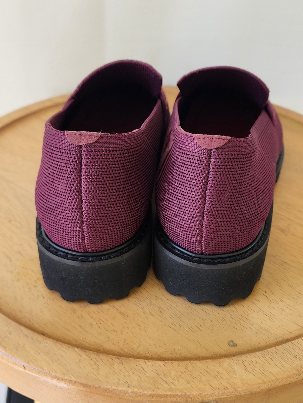 Vivaia Francesca Burgundy Casual Loafers Womens 10 - Picture 8 of 13